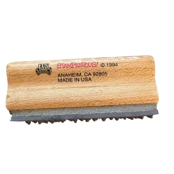 Stampendous Fun Stamps Multi Dots & Flowers F029 Petite Floral Rubber Stamp - Picture 2 of 3